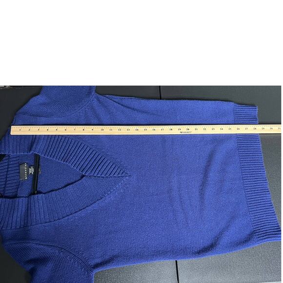 Attention V-Neck Long Sleeve Pullover Women's Sweater Size Large - Picture 10 of 12